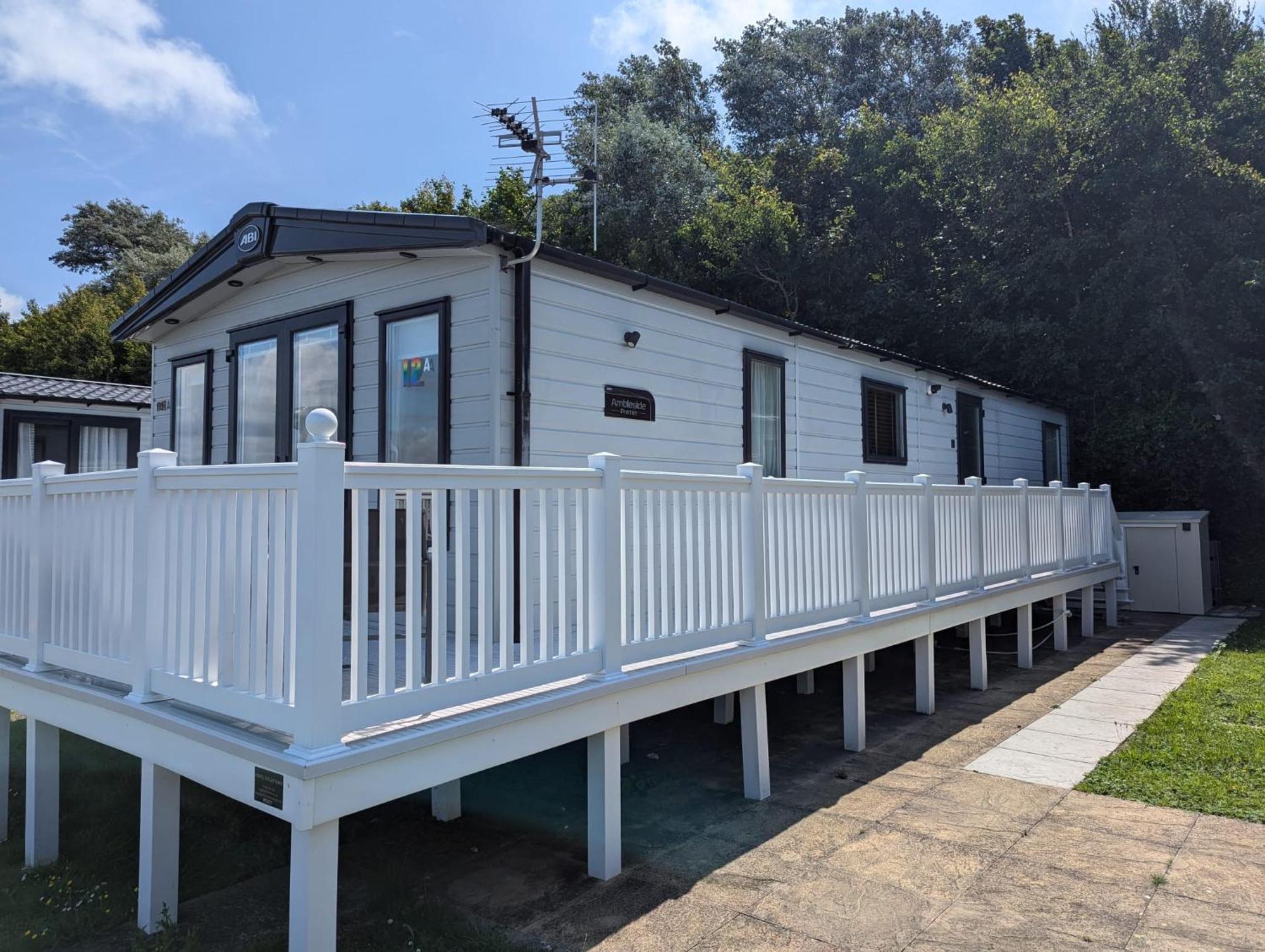 Stunning Caravan With Panoramic Views Weymouth Littlesea Haven Wyke Regis Luaran gambar